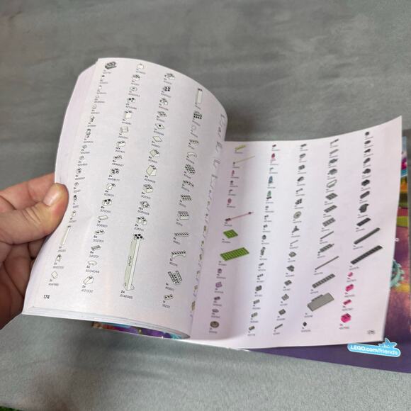 Lego Friends 41130 Instruction Manual Amusement Park Roller Coaster BOOK ONLY - Picture 5 of 6